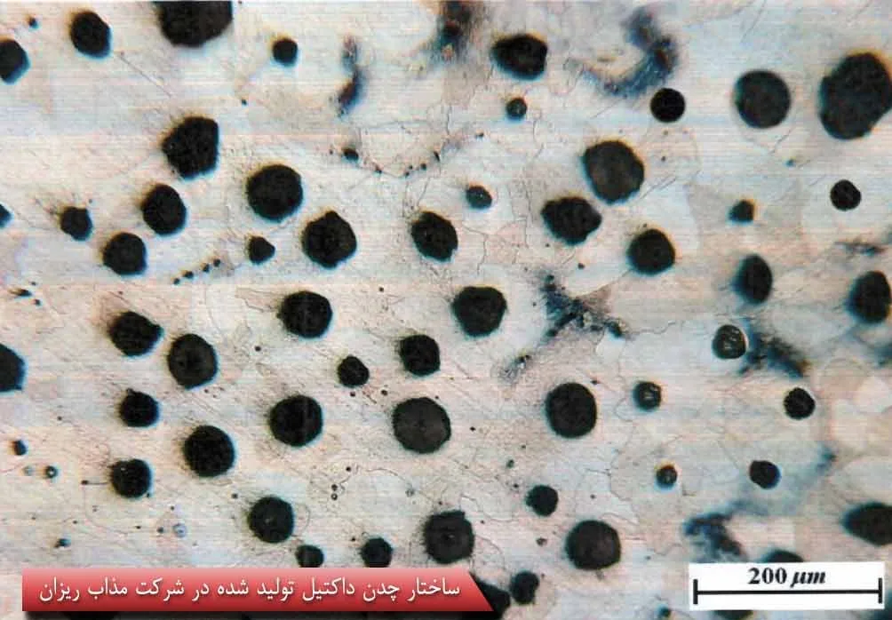 سایز گرافیت در چدن